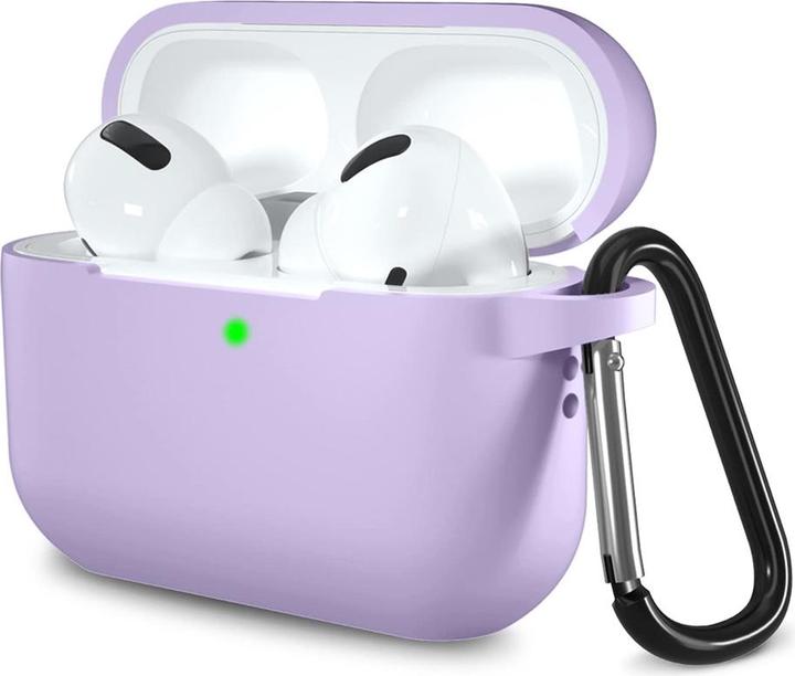 Produktbild Techsuit - Silicone Case - for AirPods Pro 1 / 2, Smooth Ultrathin Material - Purple (Kopfhörer Hülle)