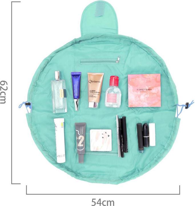 Immagine prodotto Intirilife Borsa per cosmetici in azzurro cielo