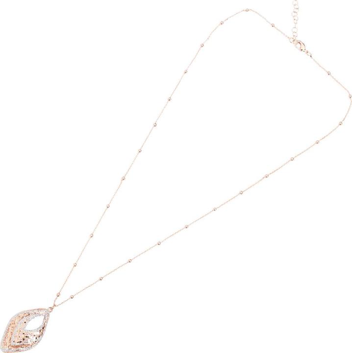 Immagine prodotto Ottaviani Collana in bronzo con glitter argento (60 - 65 cm)