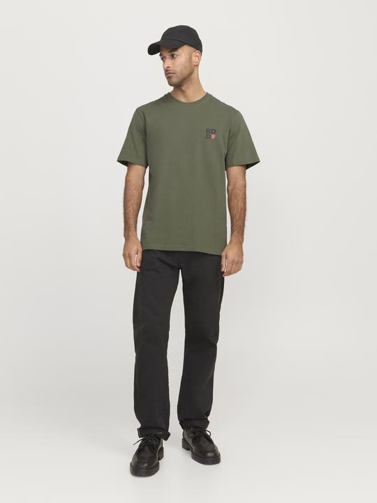 Actual product image Jack & Jones Rddfarley Crew Neck Tee S/S Sn (M)