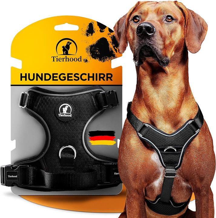 Produktbild Tierhood Reflektierendes Anti-Zug Hundegeschirr, gepolstert (45, Hund, Allgemein)