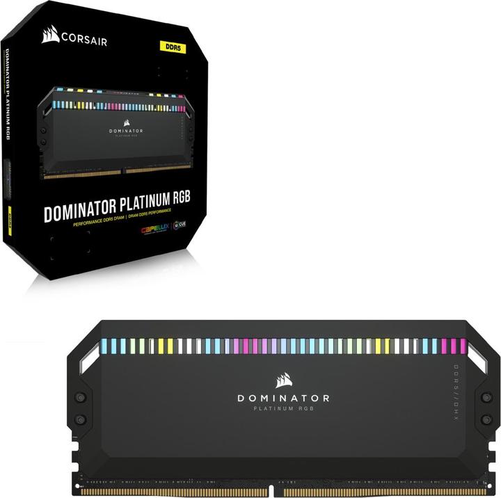 Produktbild Corsair Vengeance RGB (2 x 16GB, 6000 MHz, DDR5-RAM, DIMM)