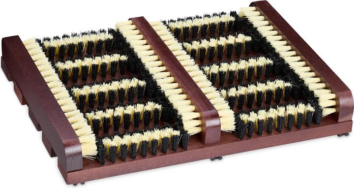 Brun foncé, Beige, Noir