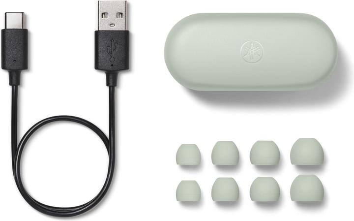 Image du produit Yamaha Tws In Ear Tw-E3c Green (ANC, 9 h, Sans fil)