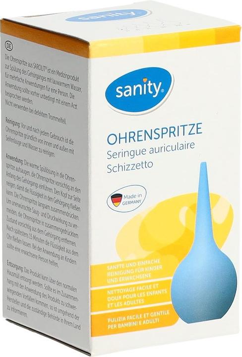 Actual product image Sanity Ear syringe