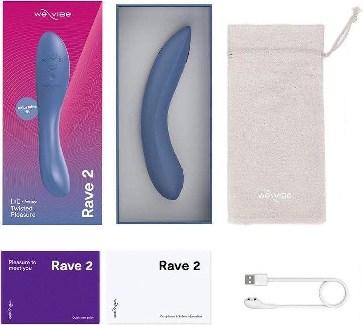 Actual product image We-Vibe Rave 2 by Muted Blue