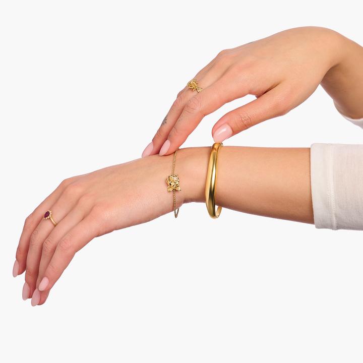 Produktbild Thomas Sabo Armband Roses Romance (19 cm, 925er Silber/925er Silber, Emaille)