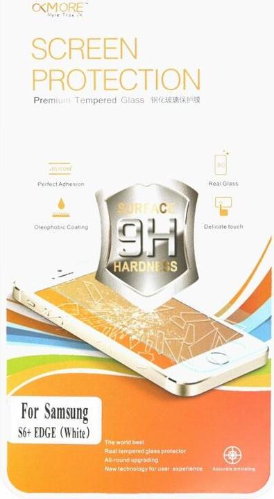 Image du produit Okmore Film de protection d'écran 9H Samsung S6+ Edge White (1 pièce(s), Samsung Galaxy S21)