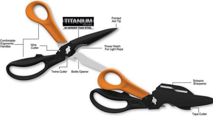 Produktbild Fiskars Mehrzweckschere (23 cm)