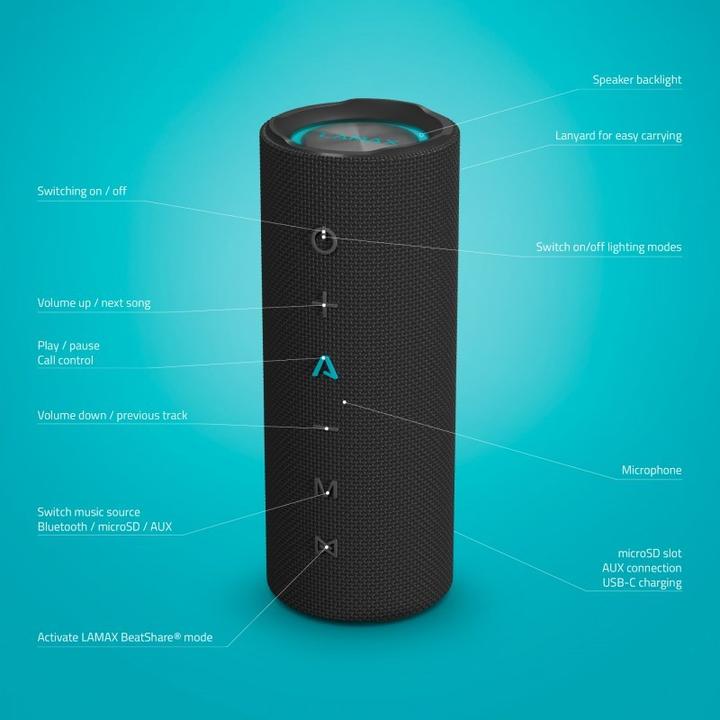 Produktbild Lamax Sounder2 Play (24 h, Akkubetrieb)