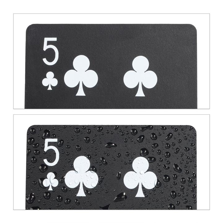Immagine prodotto Relaxdays Carte da poker (Inglese, Tedesco, Francese, Italiano)