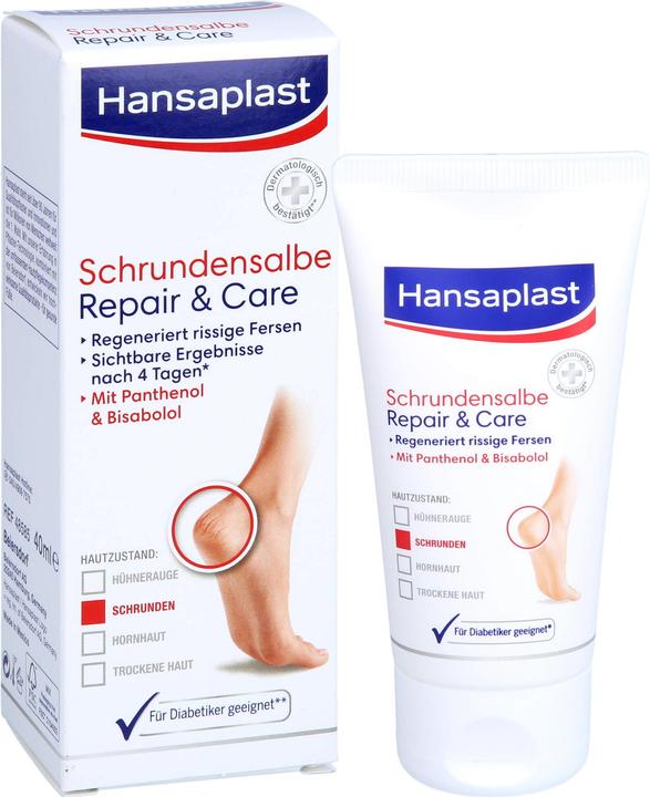 Produktbild Hansaplast Reparatur & Pflege (Fusscrème & Fussgel, 40 ml)