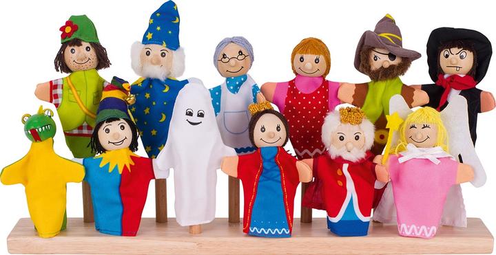 Actual product image Goki Finger puppet set
