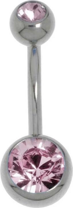 Bijouteria Bauchpiercing (Titan, Kristall)