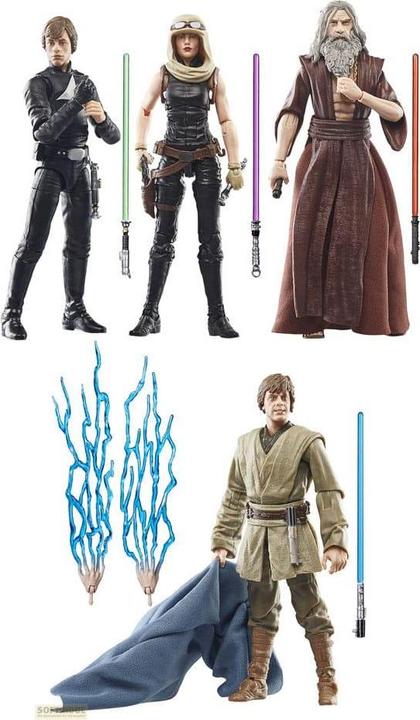 Immagine prodotto Hasbro Star Wars: L'Ultimo Comando - Serie Nera - 4 figure d'azione da 15 cm