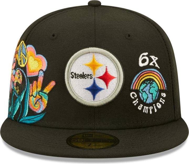 Image du produit New Era 59Fifty Fitted Cap - GROOVY Pittsburgh Steelers (7)