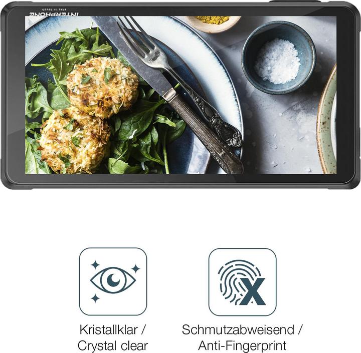 Image du produit Dipos Film de Protection d’écran Crystalclear pour Interphone RideSync