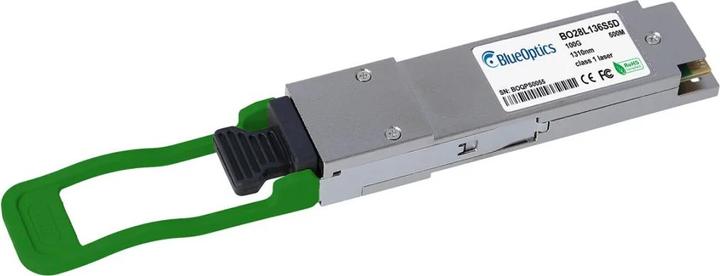 Actual product image BlueOptics Huawei 02312VSP Compatible QSFP28 BO28L136S5D