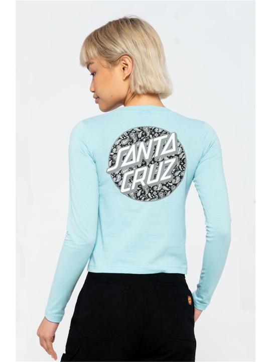 Actual product image Santa Cruz Screaming Paisley Dot Longsleeve (S)