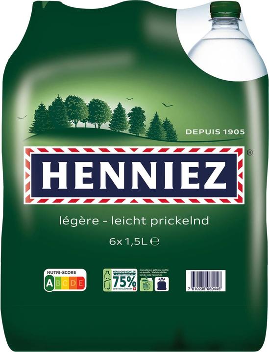 Actual product image Henniez Mineral water (6 x 150 cl)