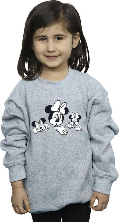Produktbild Disney Minnie Mouse Three Faces Sweatshirt Mädchen (128)