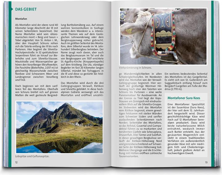 Produktbild Wanderführer Montafon, Arlberg, Silvretta, 60 Touren
