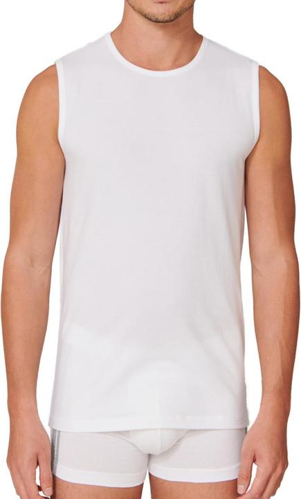 Produktbild Schiesser 4er-Pack - 95/5 - Organic Cotton Tank Top / Unterhemd mit Rundhals (L)