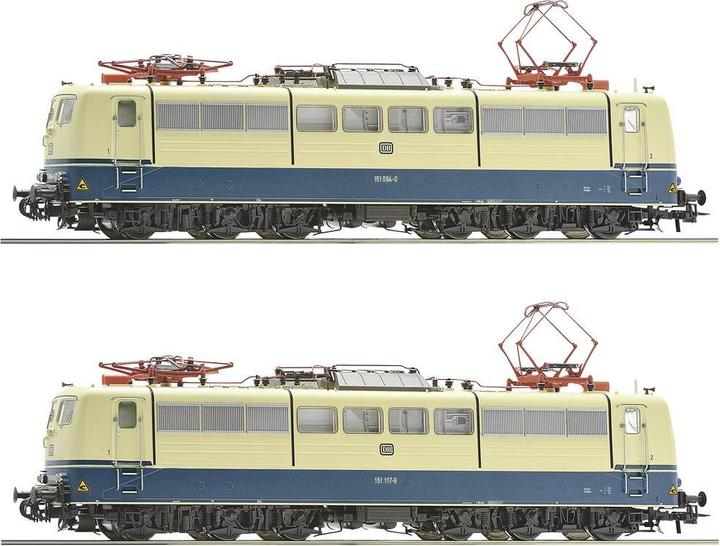 Immagine prodotto Roco Locomotive elettriche H0 Ro 2 151 094-0 e 151 117-9 (Traccia IV)