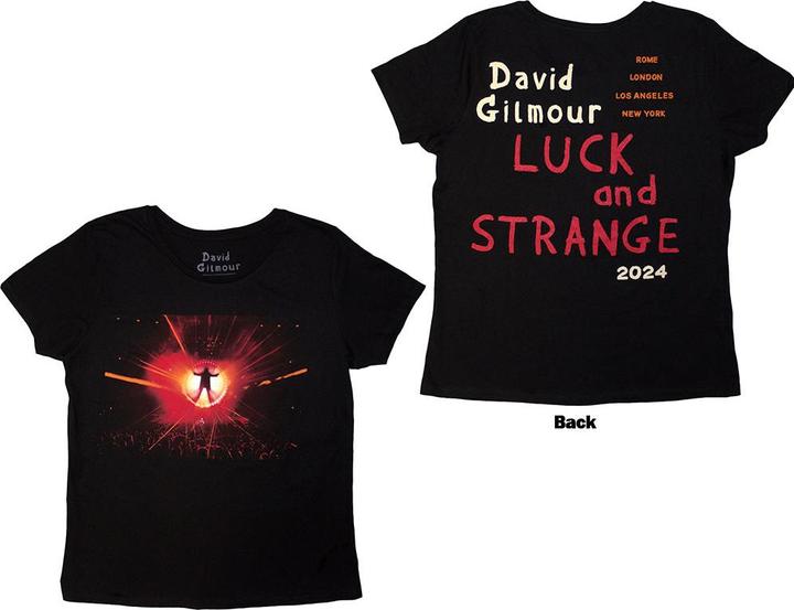 David Gilmour Luck & Strange Stage Shot (Girlie)