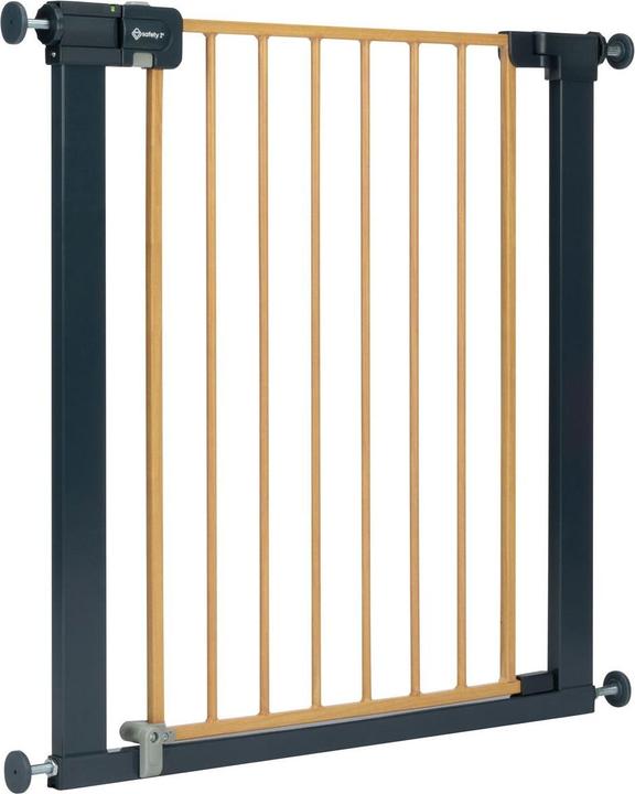 Actual product image Safety 1st - SF1 Easy Close - Metal Wood Effect - 73-80cm, extendable to 136cm (73 cm)