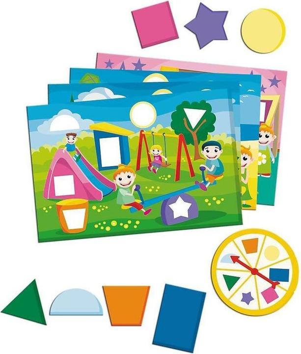 Actual product image Trefl The little explorer - colors and shapes game (German, English, French)