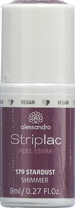Produktbild Alessandro Striplac Peel or Soak - 179 Stardust (179  Stardust, UV-Gel Lack)