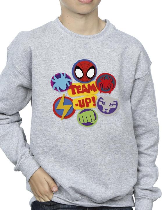 Produktbild Spidey And His Amazing Friends Team Up Sweatshirt Jungen (140, 146)