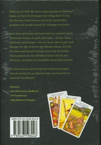 Actual product image Tarot für Einsteiger (German, Caselli Giovanni, Sharman-Burke Juliet, 2022)