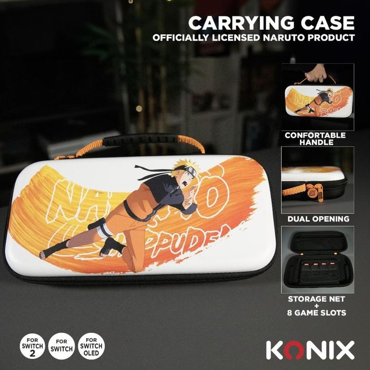 Image du produit Konix Sac de transport Naruto Shippuden Pro (Switch, Switch OLED)