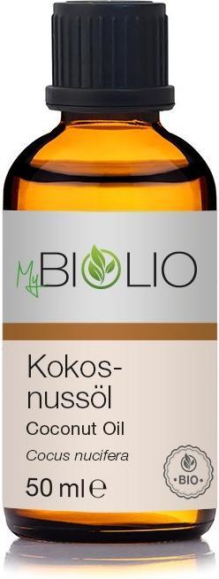 Produktbild MyBiolio Kokosnussöl (Körperöl, 50 ml)