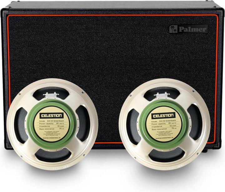 Immagine prodotto Palmer Audio CAB 212 X GBK - Cassa acustica per chitarra con Celestion Greenback 2 x 12, Closed-Back (Chitarra)