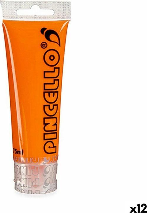 Produktbild Pincello Acryl-Gemälde 75 ml Orange (12 Stück) (Orange, 75 ml)
