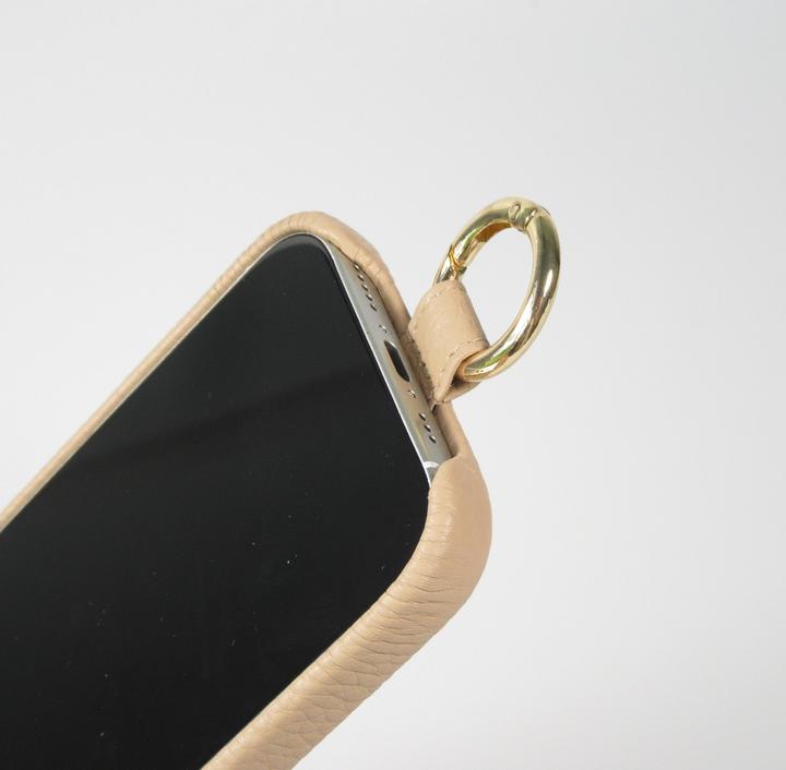 Image du produit PhoneLook Coque Premium cuir véritable de luxe avec lanière en cuir réglable et amovible + MagSafe (Apple iPhone 15)