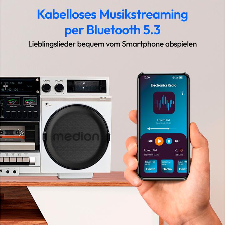 Produktbild Medion Life P66538 (FM, DAB+, Bluetooth)
