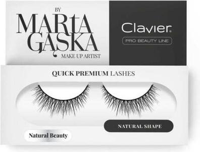 Actual product image Clavier Quick Premium Lashes Lashes At Natural Beauty 827 (Artificial eyelashes)