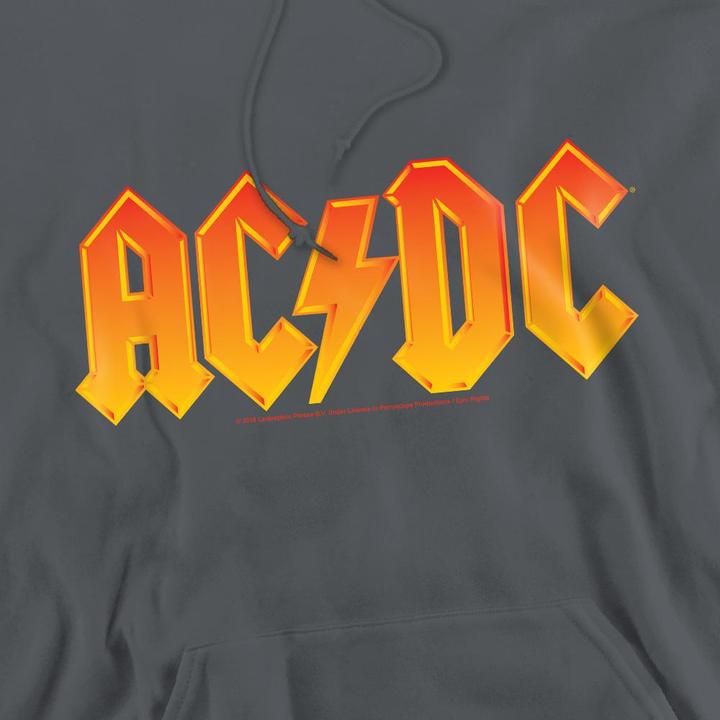 Immagine prodotto AC/DC Felpa con Cappuccio Logo Uomo (L)