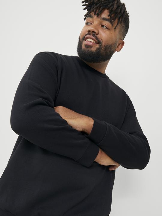 Image du produit Jack & Jones Plus Size Sweat-shirt uni à col rond Sweat-shirt à col rond (XXL)