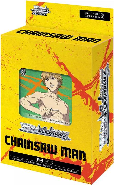 Actual product image Bushiroad White / Black - Chainsaw Man - Trial Deck (EN)