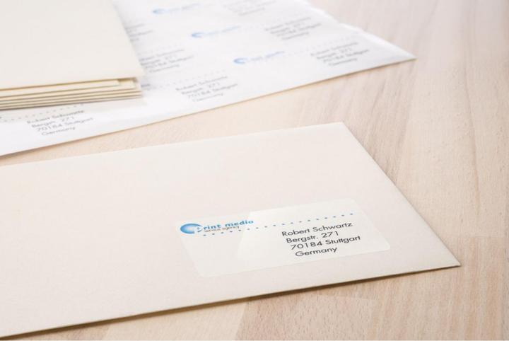 Actual product image HERMA Transparent labels A4