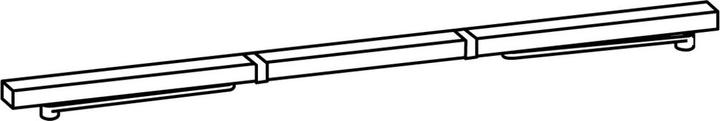 Dormakaba Slide rail with closing sequence controller GSR XEA (Room door, Entrance door, Wooden door, French window, Indoor)