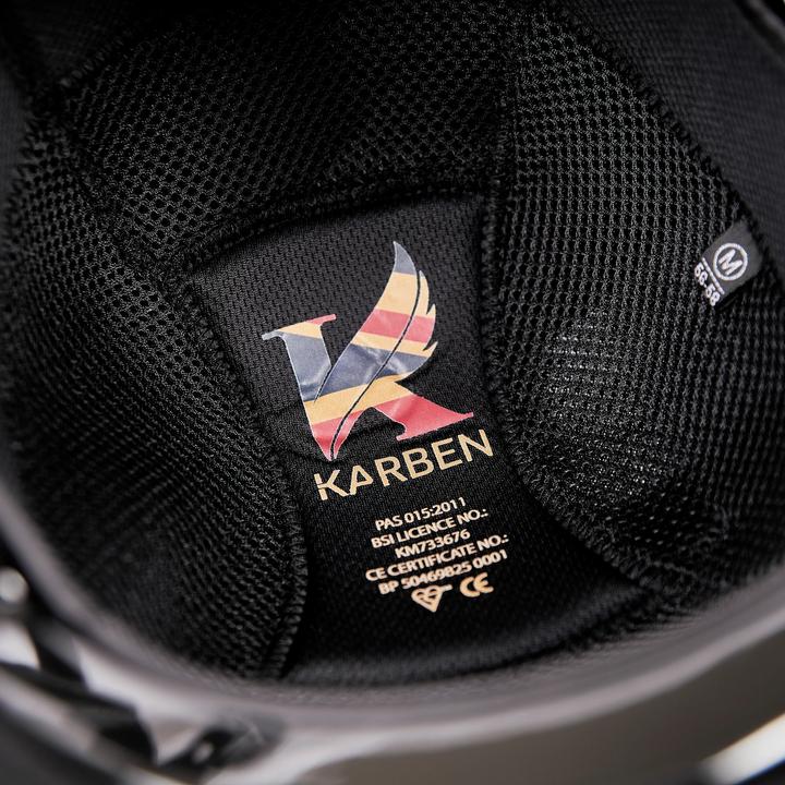 Actual product image Karben Unisex Adult Stella Fixed Peak Riding Hat (53, 55, 54 C)