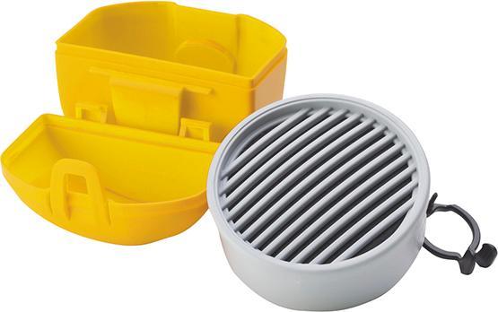 Actual product image Ekastu Sekur Escape filter device BLITZ 10 DIN 58647-7 ABEK 10 Mouthpiece set