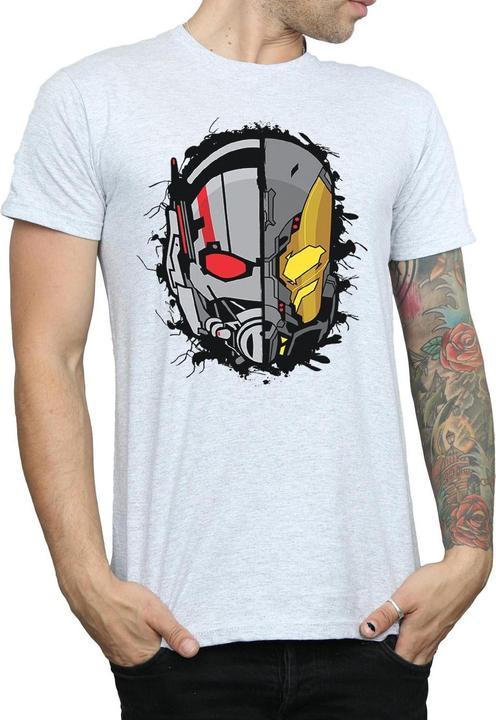 Actual product image Mens Ant-Man Split Helmet T-Shirt (L)