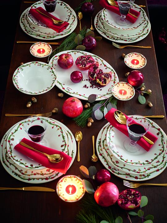 Image du produit Hutschenreuther Nora Noël Assiette à biscuits 27 cm